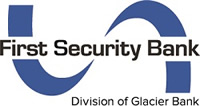 First Security Bank - Division of Glacier Bank ribbon logo